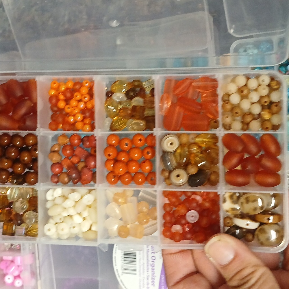 Plastic& acrylic orange